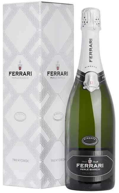 Magnum 1,5 Liter Ferrari Perlé Bianco „Riserva“ DOC verpackt [Ferrari]