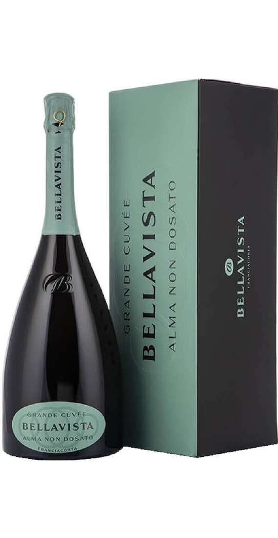 Magnum 1,5 Liter Franciacorta Alma Non Dosato Assemblage 1 Verpackt