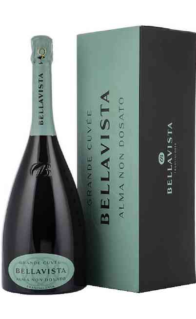 Magnum 1,5 Liter Franciacorta Alma Non Dosato Assemblage 1 Verpackt