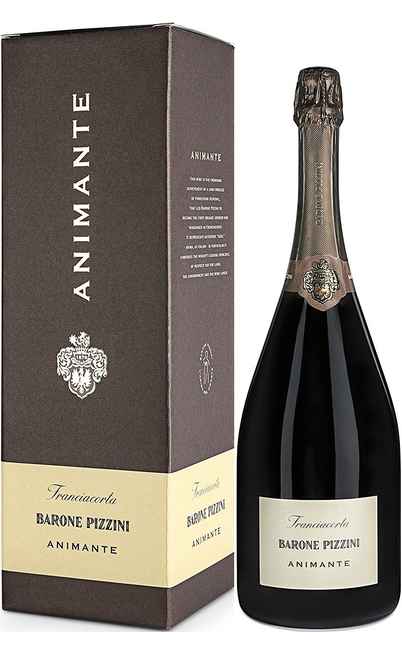 Magnum 1,5 Liter Franciacorta Brut ANIMANTE DOCG BIO im Karton [BARONE PIZZINI]