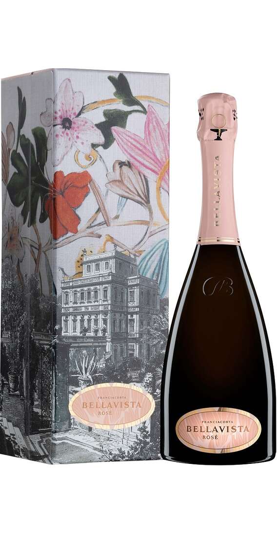 Magnum 1,5 Liter Franciacorta Brut Rosé Millesimato DOCG verpackt