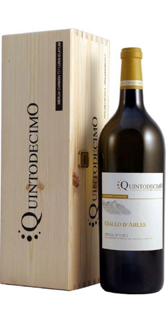 Magnum 1,5 Liter Greco di Tufo „Giallo d'Arles“ DOCG in Holzkiste