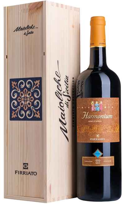 Magnum 1,5 Liter HARMONIUM Nero d'Avola in Holzkiste [FIRRIATO]