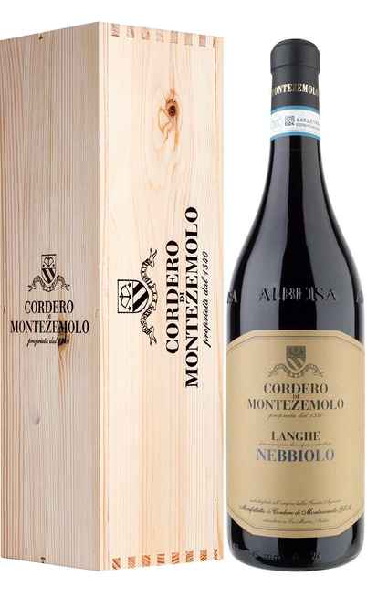 Magnum 1,5 Liter Langhe Nebbiolo DOC in Holzkiste [CORDERO DI MONTEZEMOLO]