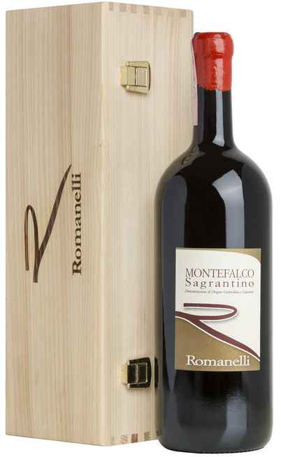 Magnum 1,5 Liter Montefalco Sagrantino DOCG 2015 in Holzkiste [Romanelli]