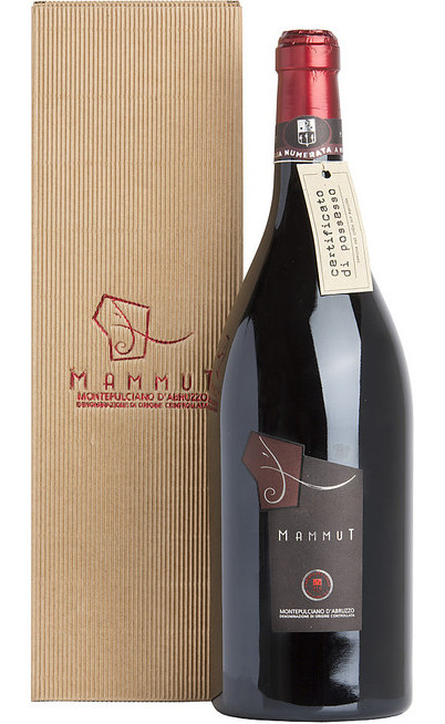 Magnum 1,5 Liter Montepulciano d'Abruzzo „Mammut“ DOC verpackt