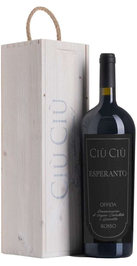 Magnum 1,5 Liter Offida Rosso ESPERANTO DOCG BIO in verpackt