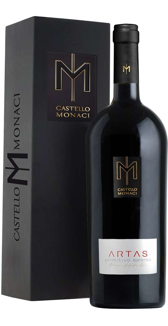 Magnum 1,5 Liter Primitivo Salento ARTAS verpackt