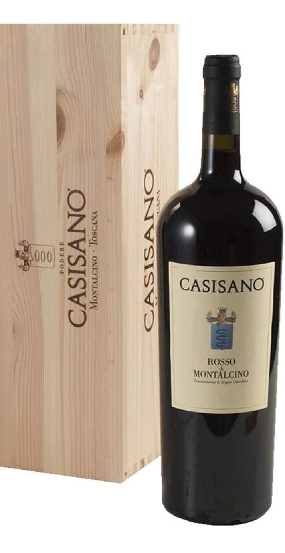 Magnum 1,5 Liter Rosso di Montalcino DOC in Holzkiste