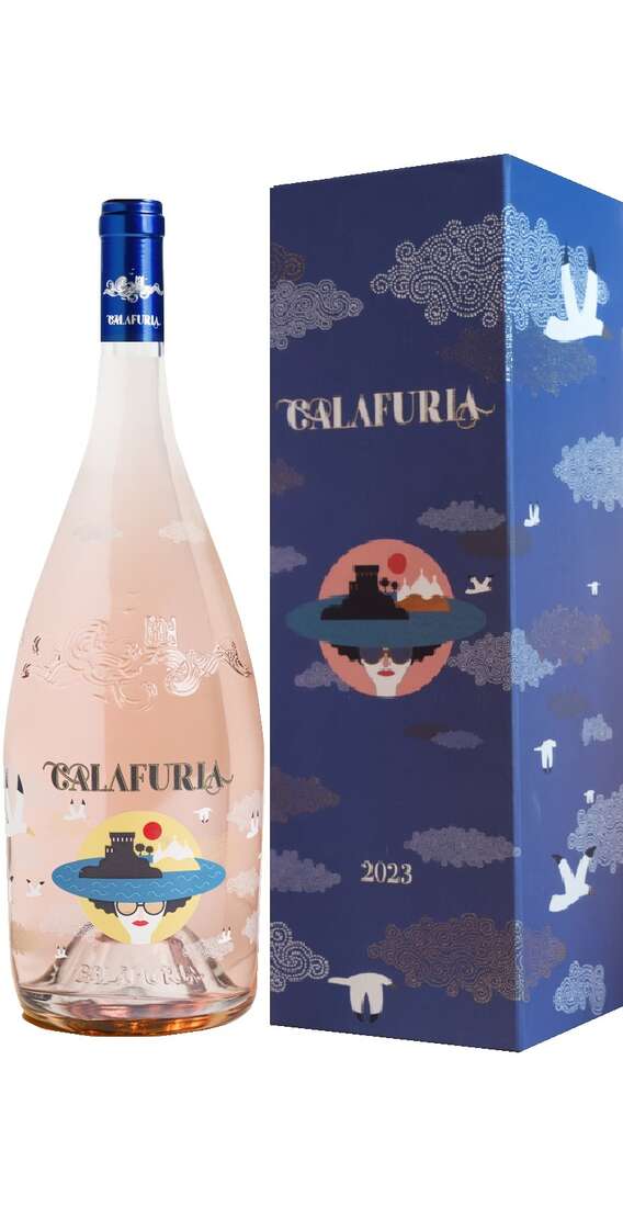 Magnum 1,5 Liter Salento „CALAFURIA“ Rosé verpackt