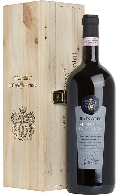 Magnum 1,5 Liter Sforzato di Valtellina DOCG in Holzkiste