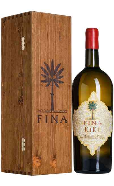 Magnum 1,5 Liter Terre Siciliane KIKÉ in Holzkiste