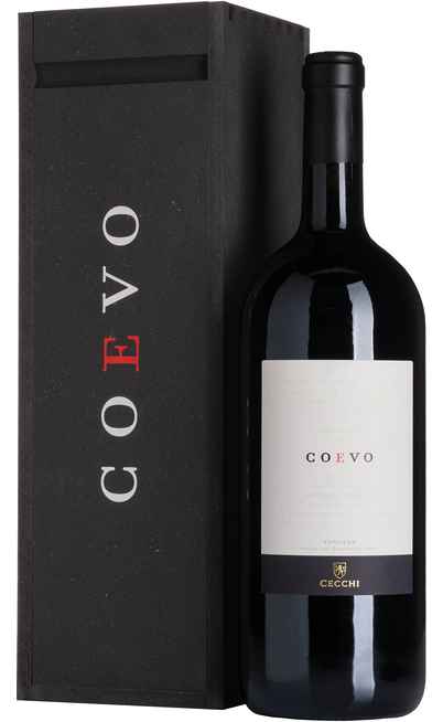 Magnum 1,5 Liter Toscana „COEVO“ in Holzkiste [CECCHI]