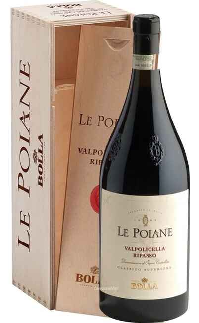 Magnum 1,5 Liter Valpolicella Ripasso Superiore "LE POIANE" DOC in Holzkiste [Bolla]