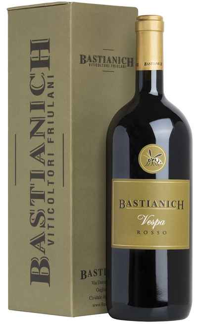 Magnum 1,5 Liter Vespa Rot verpackt [Bastianich]