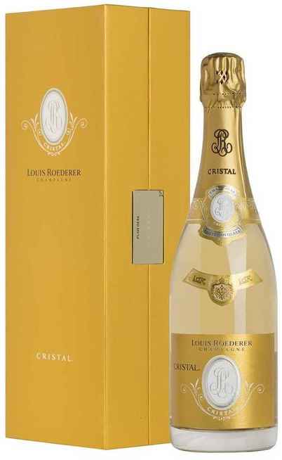 Magnum 1,5 Liter „Cristal“ 2008 Champagne Brut in Holzkiste [LOUIS ROEDERER]