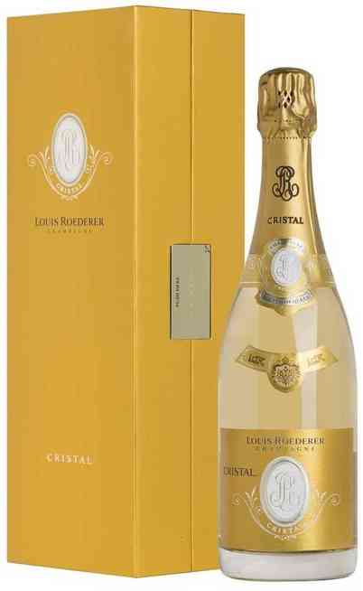 Magnum 1,5 Liter „Cristal“ 2013 Champagne Brut in Holzkiste