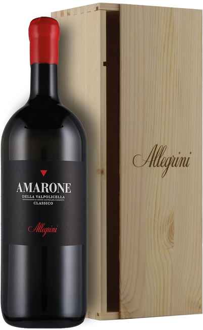 Magnum 1,5 Liters  Amarone della Valpolicella Classico DOCG in Wooden Box [Allegrini]