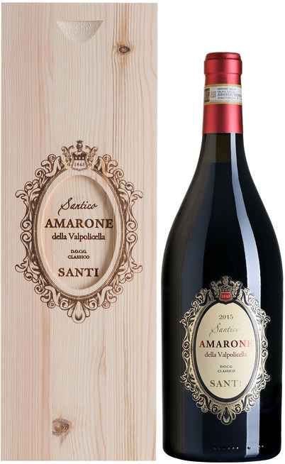 Magnum 1,5 Liters Amarone della Valpolicella Classico "SANTICO" DOCG in Wooden Box [SANTI]