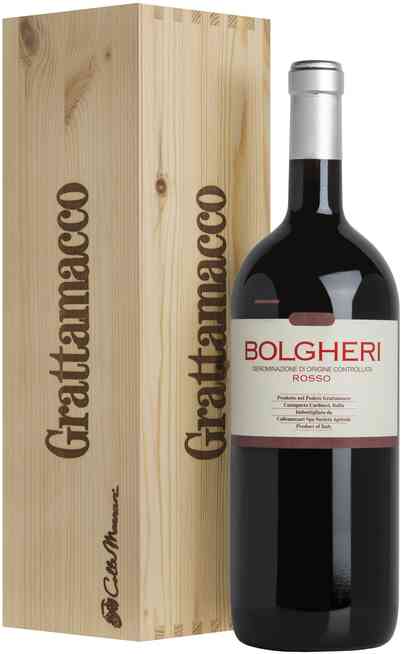 Magnum 1,5 Liters Bolgheri Rosso DOC BIO in Wooden Box