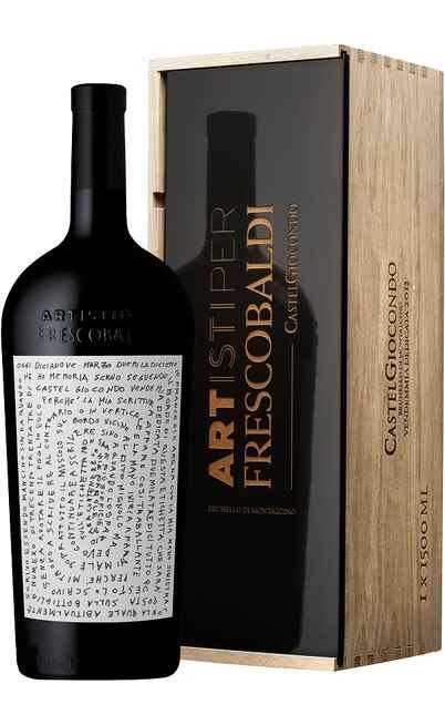 Magnum 1.5 Liters Brunello di Montalcino 2013 DOCG Artists for Frescobaldi in Wooden Case [FRESCOBALDI]