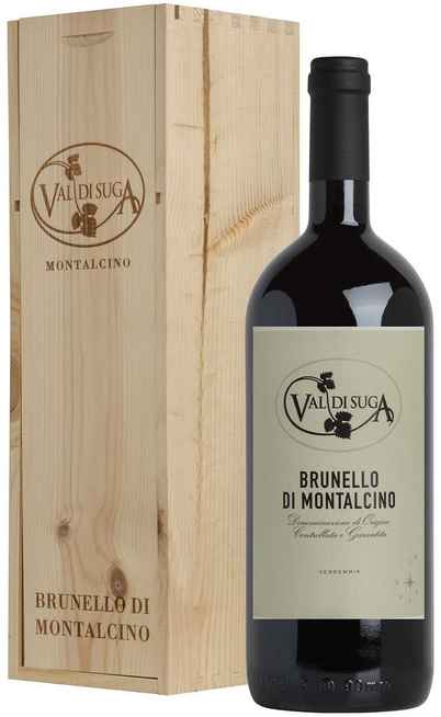 Magnum 1,5 Liters Brunello di Montalcino 2015 DOCG in Wooden Box [Val di Suga]