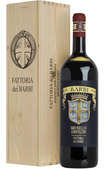 Magnum 1,5 Liters Brunello di Montalcino "Blue Label" 2018 DOCG In Wooden Case [BARBI]