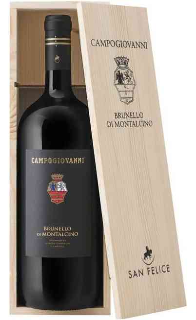 Magnum 1,5 Liters Brunello di Montalcino CAMPOGIOVANNI 2019 DOCG in Wooden Box
