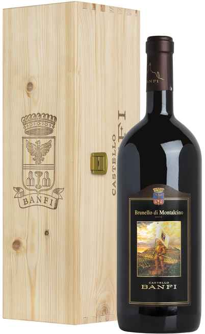 Magnum 1,5 Liters Brunello di Montalcino "Castello Banfi" DOCG In Wooden Box [BANFI]