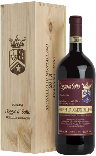 Magnum 1,5 Liters Brunello di Montalcino DOCG In Wooden Box [Poggio di Sotto Grattamacco]