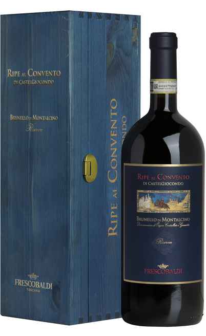 Magnum 1,5 Liters Brunello di Montalcino "RIPE AL CONVENTO" DOCG In Wooden Box [CASTELGIOCONDO FRESCOBALDI]