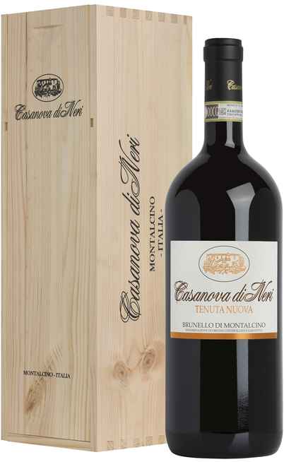 Magnum 1,5 Liters Brunello di Montalcino "TENUTA NUOVA" DOCG in Wooden Box [Casanova di Neri]