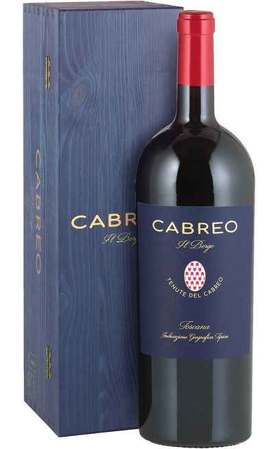 Magnum 1,5 Liters CABREO Il Borgo Tenuta del Cabreo in Wooden Box [FOLONARI]