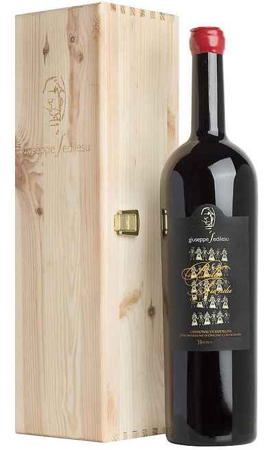 Magnum 1,5 Liters Cannonau di Sardegna Riserva "Ballu Tundu" DOC in Wooden Box [Giuseppe Sedilesu]
