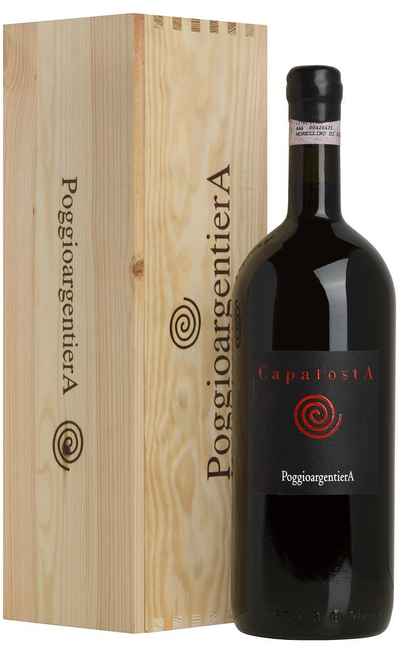 Magnum 1,5 Liters "Capatosta" BIO in Wooden Box [Poggio Argentiera]