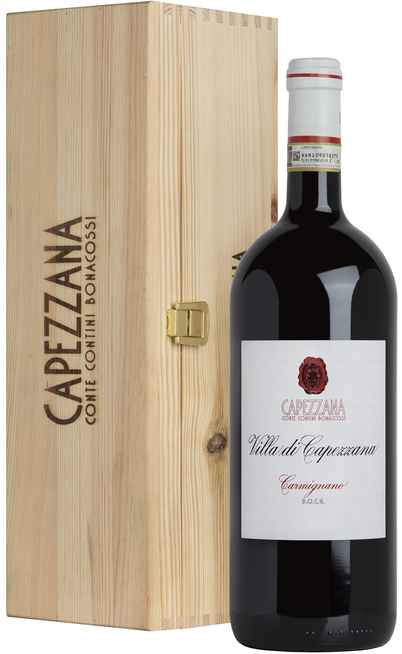 Magnum 1,5 Liters Carmignano "Villa Capezzana" DOCG BIO in Wooden Box [CAPEZZANA]