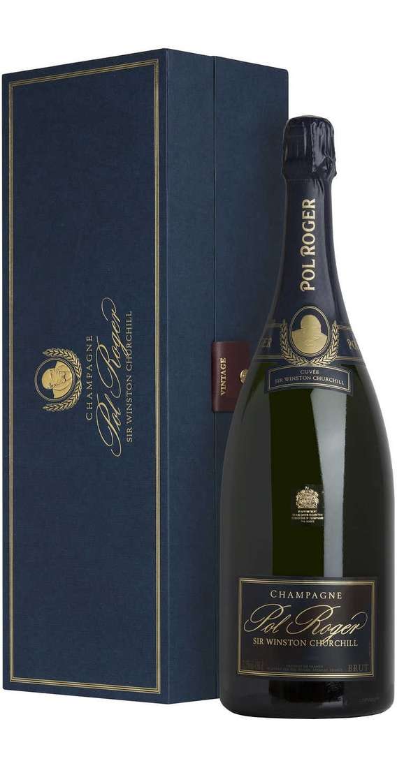 Magnum 1,5 Liters Champagne Brut 2015 "SIR WINSTON CHURCHILL" In Box