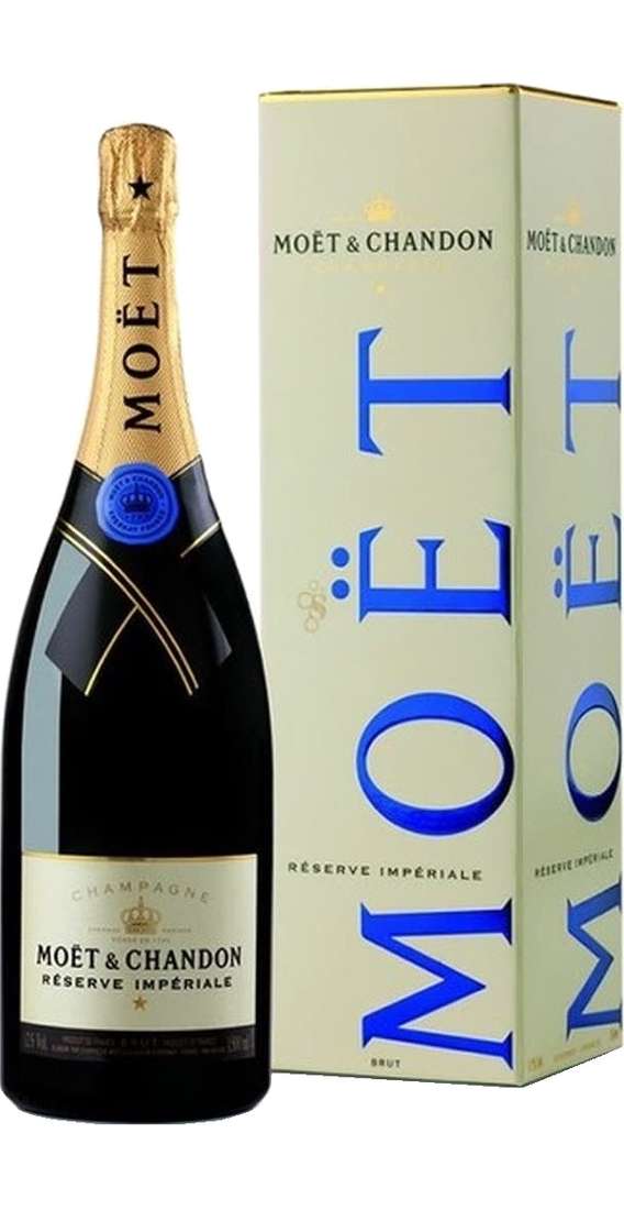 Magnum 1,5 Liters Champagne Brut "RESERVE IMPERIALE" in Box