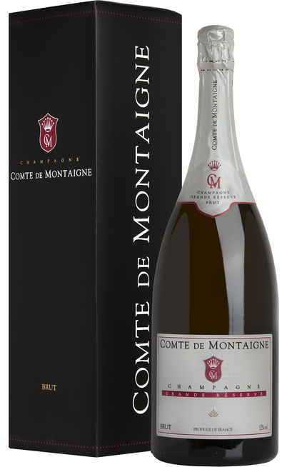Magnum 1,5 Liters Champagne Grande Reserve Brut in Box [COMTE DE MONTAIGNE]