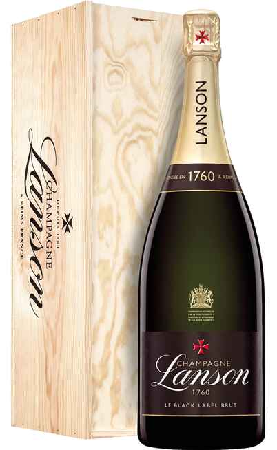 Magnum 1,5 Liters Champagne Le Black Label in Box [Lanson]