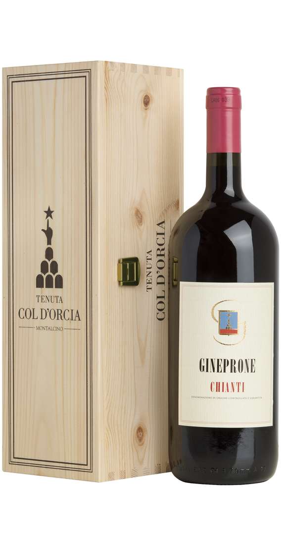Magnum 1,5 Liters Chianti "Gineprone" DOCG in Wooden Box