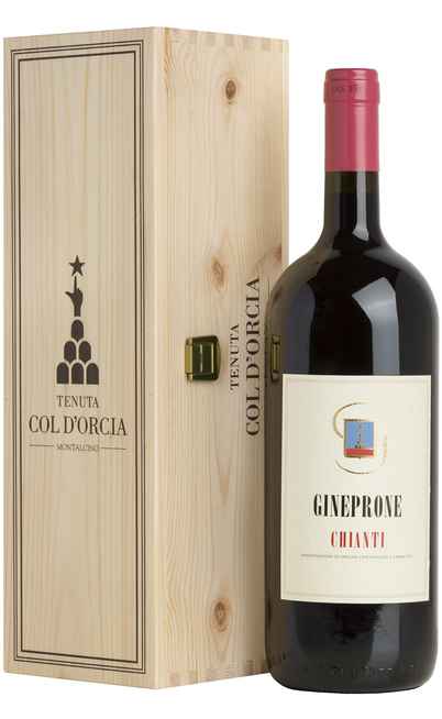 Magnum 1,5 Liters Chianti "Gineprone" DOCG in Wooden Box [Col d'Orcia]