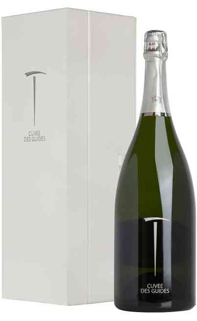 Magnum 1,5 Liters Cuvee Des Guides Brut Nature in Wooden Box