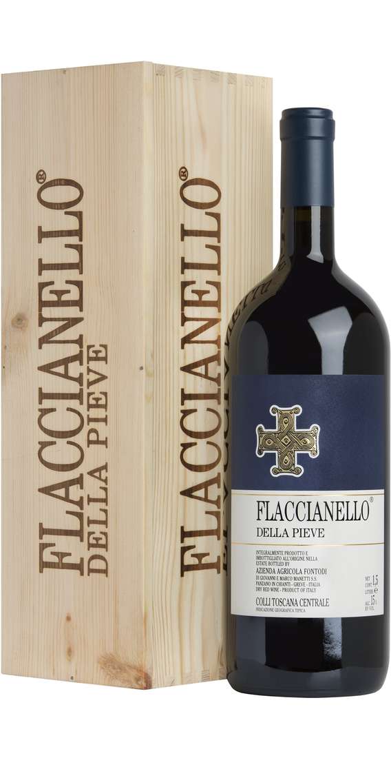 Magnum 1,5 Liters Flaccianello della Pieve BIO 2020 in Wooden Box