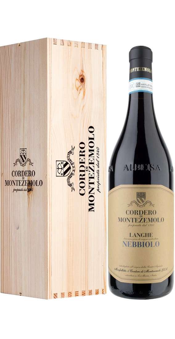Magnum 1,5 Liters Langhe Nebbiolo DOC in Wooden Box