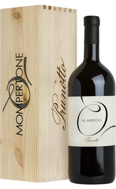 Magnum 1,5 Liters Monferrato Rosso Doc "MOMPERTONE" in Wooden Box [Antinori Prunotto]