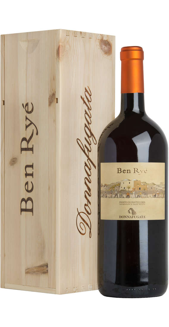 Magnum 1,5 Liters Passito di Pantelleria "Ben Ryé" DOP In Wooden Box