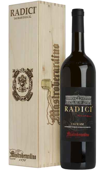 Magnum 1,5 Liters Taurasi "RADICI" DOCG in Wooden Box [Mastroberardino ]