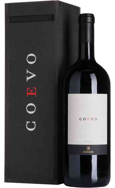 Magnum 1,5 Liters Toscana "COEVO" in Wooden Box