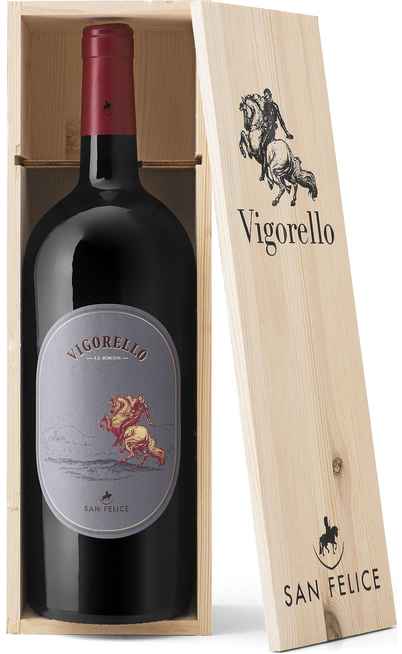 Magnum 1,5 Liters Toscana "VIGORELLO" in Wooden Box [SAN FELICE]